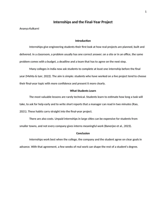 The same page after 🛠 Fix. Double spacing, indented paragraphs, centred headings and a page number — and the reference list on its own page, sorted A→Z.
